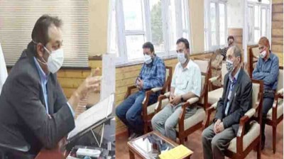 Traders Federation Baramulla calls on  Advisor Baseer Khan, highlight demands: Kashmir