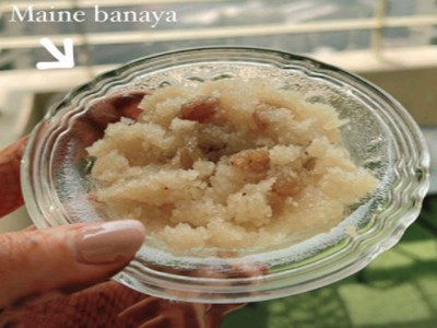 Chauka Chardhana: Katrina Kaif prepares Suji Halwa, shares image on Instagram