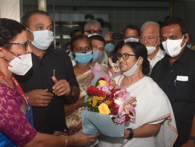 Mamata begins Goa trip as TMC eyes coastal state