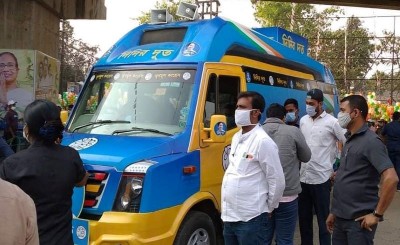 Battle for Bengal: TMC flags off 'Didir Doot' vehicle campaign to take on BJP's 'Rath Yatra'