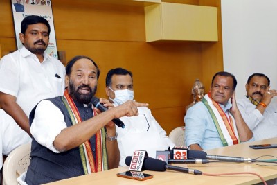 Telangana: Nagarjuna Sagar Bypoll campaign at Gurrampode