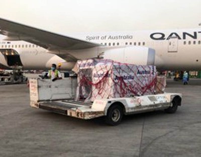 Australia sends second batch of COVID aid to India