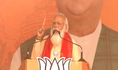 Nandigram incident shows Didi losing, she might fight from another seat: Modi taunts Mamata