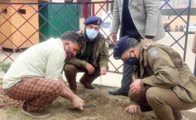 Jammu and Kashmir: SSP Srinagar launches plantation drive at DPL