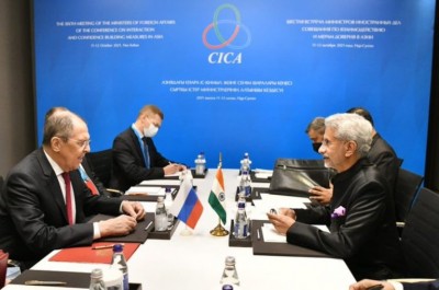 S Jaishankar meets Russian counterpart Sergey Lavrov, discuss Afghan situation