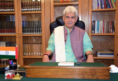 Jammu and Kashmir: DDC Chairperson, former Minister, Director SKIMS call on Lt Governor in Srinagar