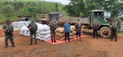 Security forces seize 8.79 kg gold and 8000 kg opium seeds worth Rs 51.80 crore in Manipur