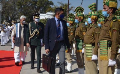 Jammu and Kashmir:  LG Manoj Sinha attends passing out ceremony of Forest Guards