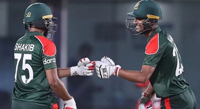 Bangladesh bounce back to get the better of Oman