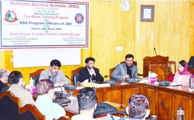 Jammu and Kashmir: 7-day training for another batch of NSS programme officers begins at KU