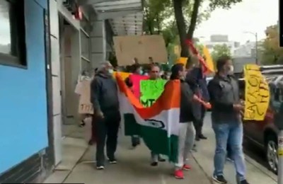 Canadian Hindus protest killing of Kashmiri pandits in 1990s