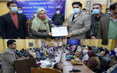 International Women's Day-2021 celebrated across Jammu and Kashmir