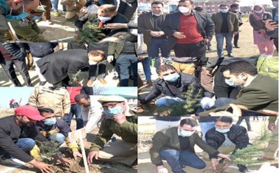 Jammu and Kashmir: DC Kulgam kick starts Green JK drive, plants saplings