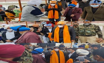 Jammu and Kashmir: DC Pulwama visits Gurudwara Shadimarg