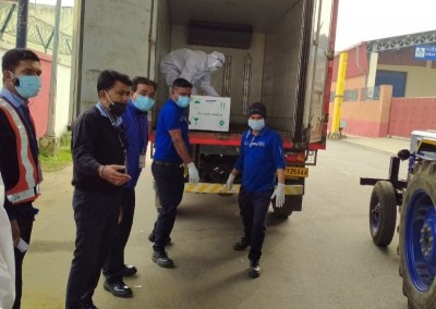 Assam: Second consignment of Covid-19 vaccines reaches Guwahati