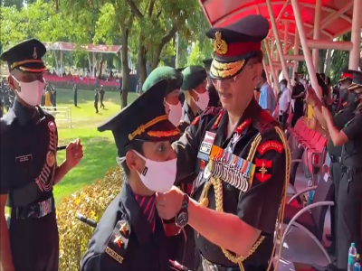 Pulwama martyr's wife earns Indian Army uniform after successfully passing army training