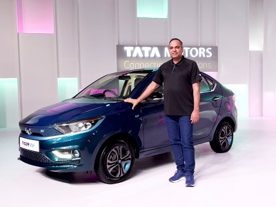 Tata Motors drives in the All New Tigor EV Sedan with Ziptron technology