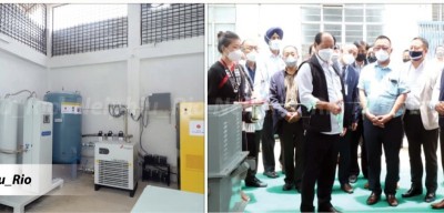 Nagaland CM Neiphiu Rio launches oxygen plant in Phek