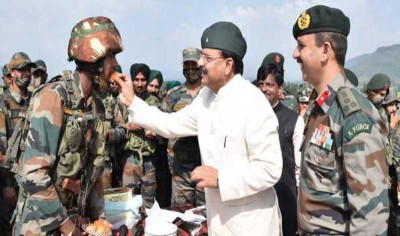 MoS Defence Ajay Bhatt reviews security situation along LoC, hinterland in Kashmir
