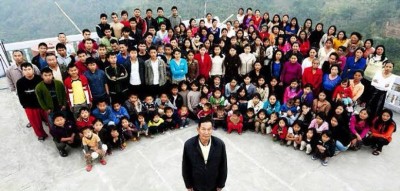 Man from Mizoram with 38 wives and 89 children dies at 76