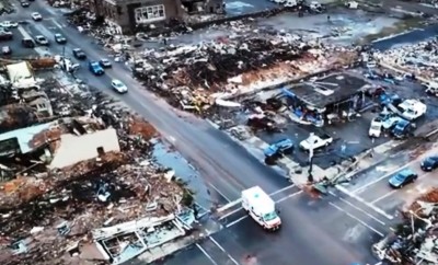 US president Joe Biden offers federal assistance to Kentucky, other states hit by deadly tornadoes