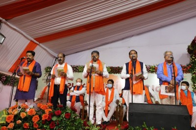 All new faces in Bhupendra Patel's Gujarat cabinet, 24 ministers take oath