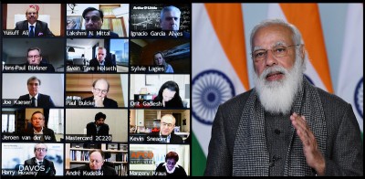 Self-reliance policy will strengthen global supply chain: PM Modi at Davos Summit