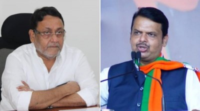 Nawab Malik links Devendra Fadnavis to D-gang