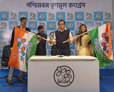 Bengal: BJP leader Mukul Roy's brother-in-law Srijan Roy joins Trinamool Congress