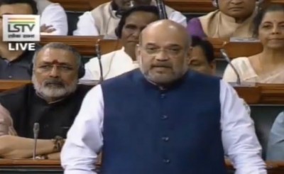 Amit Shah refutes Adhir Ranjan's charge, says 'I didn't sit on Rabindranath Tagore's chair'