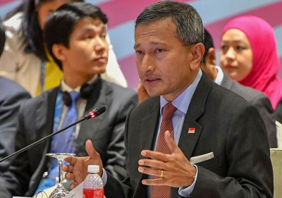 Singapore Foreign Minister appreciates Modi's  Ayushman Bharat Digital Mission