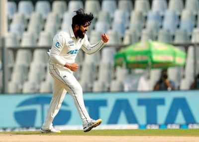 Ajaz Patel's 10 wickets help New Zealand to bowl out India for 325, Mayank 150
