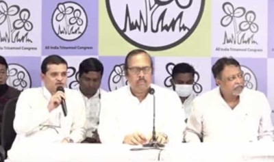 Bengal: BJP's Alipurduar district president Ganga Prasad Sharma joins TMC