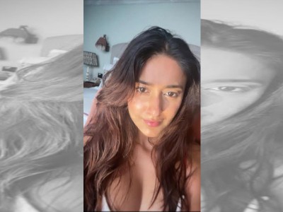 Bollywood actor Ileana D'Cruz turns 'sunbaby'