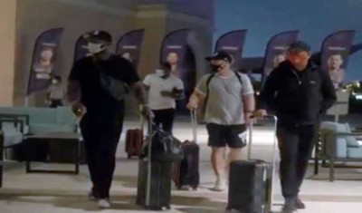 Andre Russell, Narine, Seifert reach UAE from CPL in private Jet