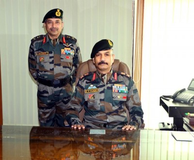 Srinagar gets new Lt Gen DP Pandey