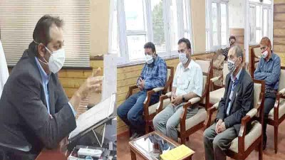 Kashmir: Traders Federation Baramulla calls on Advisor Baseer Khan, highlight demands