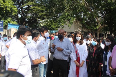 MLA Udhayanidhi Stalin launches IVI Mobile Eye Clinic in Chennai