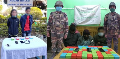 Brown sugar worth over Rs 2 crore seized in Manipur