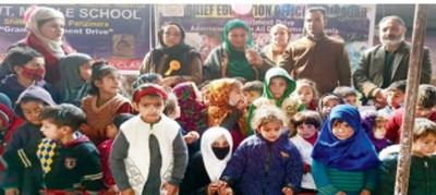 Jammu and Kashmir: Enrollment drive held at Govt Middle School Panzinara
