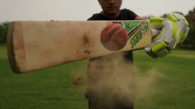 Youth participate in snow cricket in Jammu and Kashmir