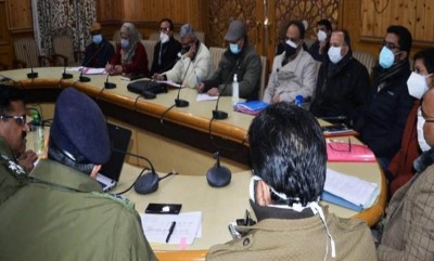 Jammu and Kashmir: Div Com reviews Amarnath Yatra-2021 preparations