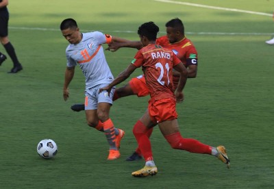 Sunil Chhetri led India to 2-0 victory against Bangladesh