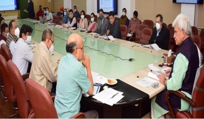 Jammu and Kashmir: LG Manoj Sinha reviews preparations for 'Azaadi Ka Amrut Mahotsav'