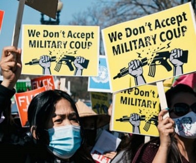 EU, UK expand sanctions on Myanmar military