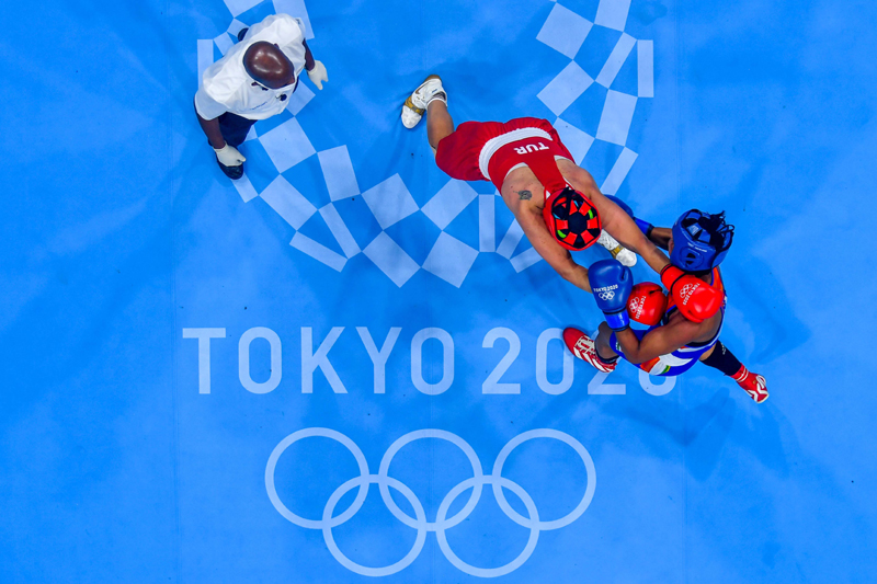 Olympics: Busenaz Surmeneli plays against Lovlina Borgohain of India