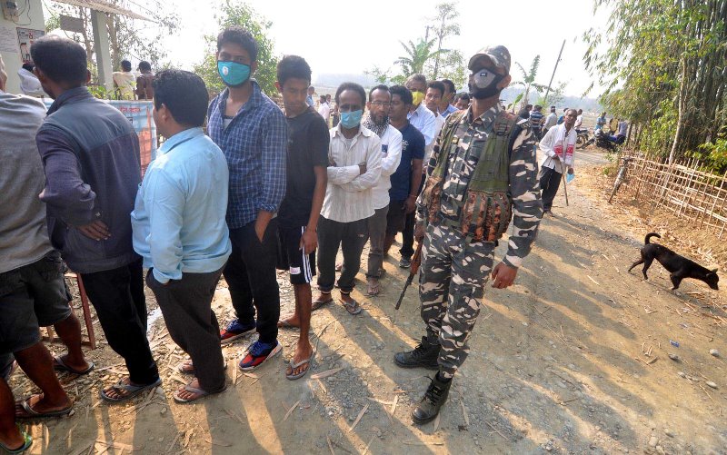 First phase of Assam polls underway