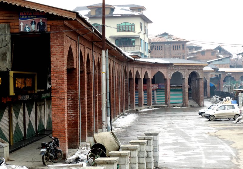 Strike in Kashmir's Srinagar