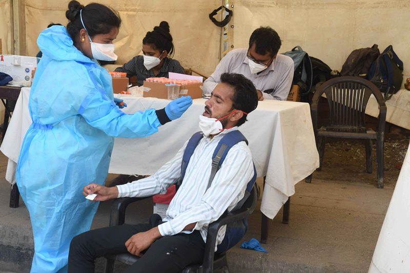 Covid-19 test in Delhi