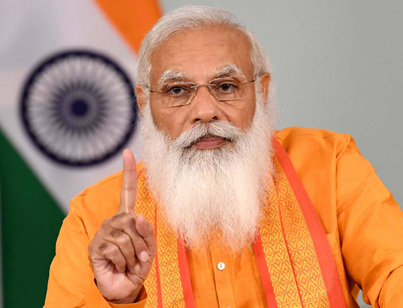PM Modi addressing 7th International Yoga Day programme via video conferencing